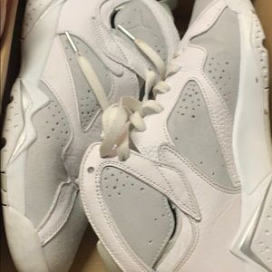 Jordan 7 pure platinum grade school